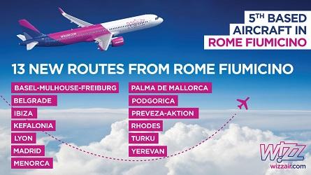 Wizz Air nuove rotte