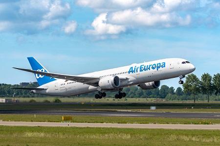 AirEuropa B787 Take off decollo Turchia